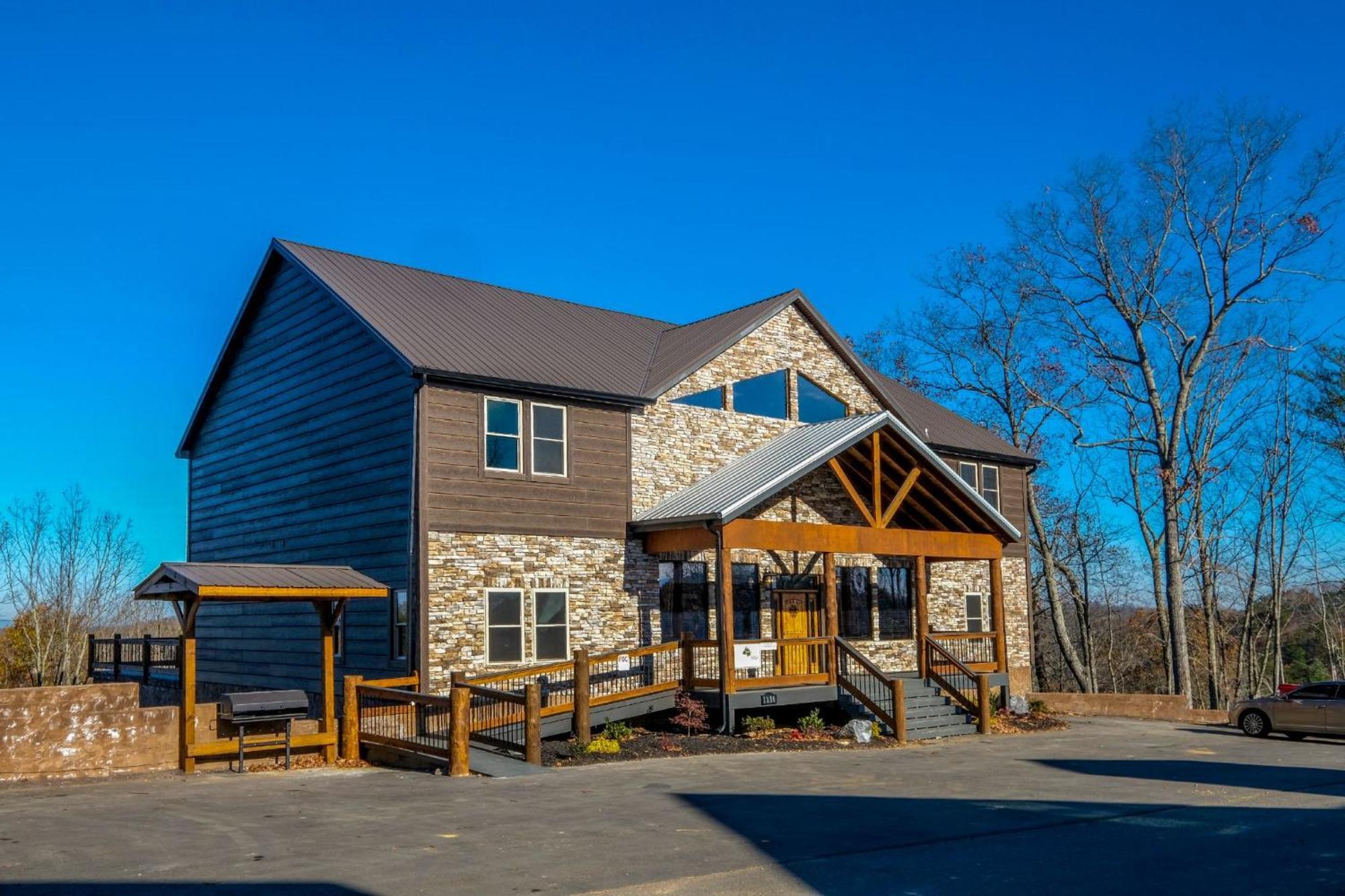 Swim And Gym Mansion Villa Pigeon Forge Exterior photo